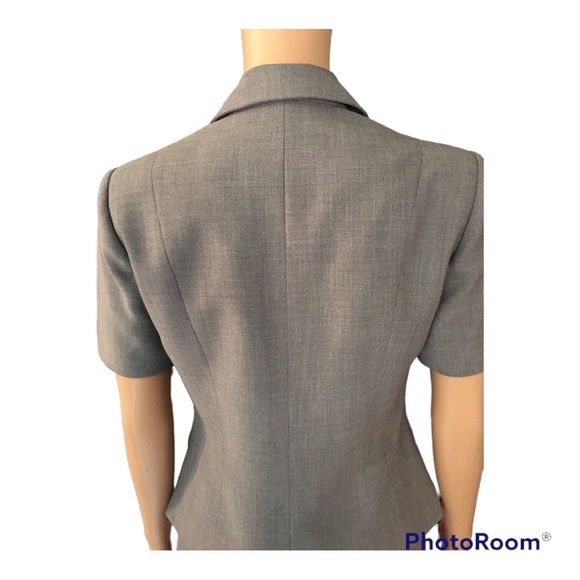 Kasper ASL Petite Grey Suit in 2P - Picture 5 of 12